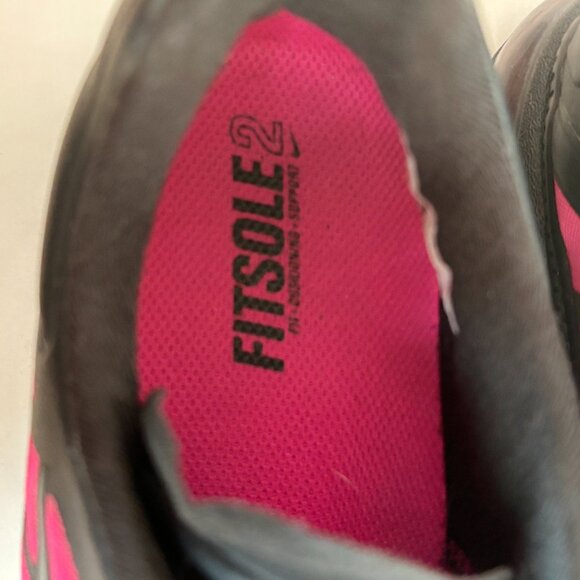 Nike Air Max Pink Black 2011 Women's Sneakers Red Y2K 429890-065 Fitsol 2 8.5 - Picture 5 of 6